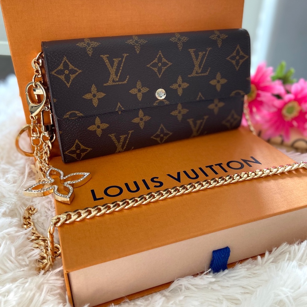 🌟LV Large Sarah Wallet Small Crossbody Purse🌟
